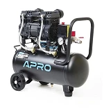 Компрессор двухцилиндровый безмасляный Apro 850171 1.5кВт 240л/мин 8бар 24л