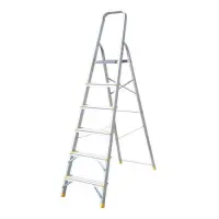 Стремянка алюминиевая Master-Tool 79-1106 6 ступеней h1280мм max 150кг                              