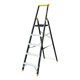 Драбина сталь алюміній Master-Tool 79-1205 5 ступенів h1064мм max 150кг                             