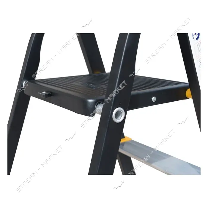 Драбина сталь алюміній Master-Tool 79-1205 5 ступенів h1064мм max 150кг                             