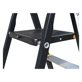 Драбина сталь алюміній Master-Tool 79-1206 6 ступенів h1282мм max 150кг                             