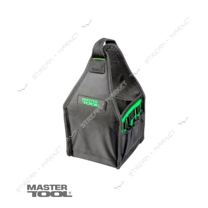 Сумка для инструментов открытая Master-Tool 79-1930 160х170х310мм 8 карманов усиленное дно          