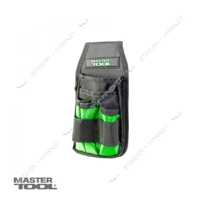 Сумка поясная для инструментов Master-Tool 79-1932 250х120мм 6 карманов                             