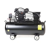 Компрессор двухцилиндровый Apro 850182 ременной 2.2кВт 402л/мин 8бар 100л 2 крана                   