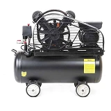 Компрессор двухцилиндровый Apro 850181 ременной 2.2кВт 402л/мин 8бар 50л 2 крана