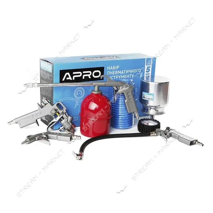 Набор лакокрасочный Apro 850001 в/б 5шт                                                             