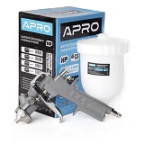 Краскораспылитель Apro 850019 НР 2мм в/б пластик 600мл