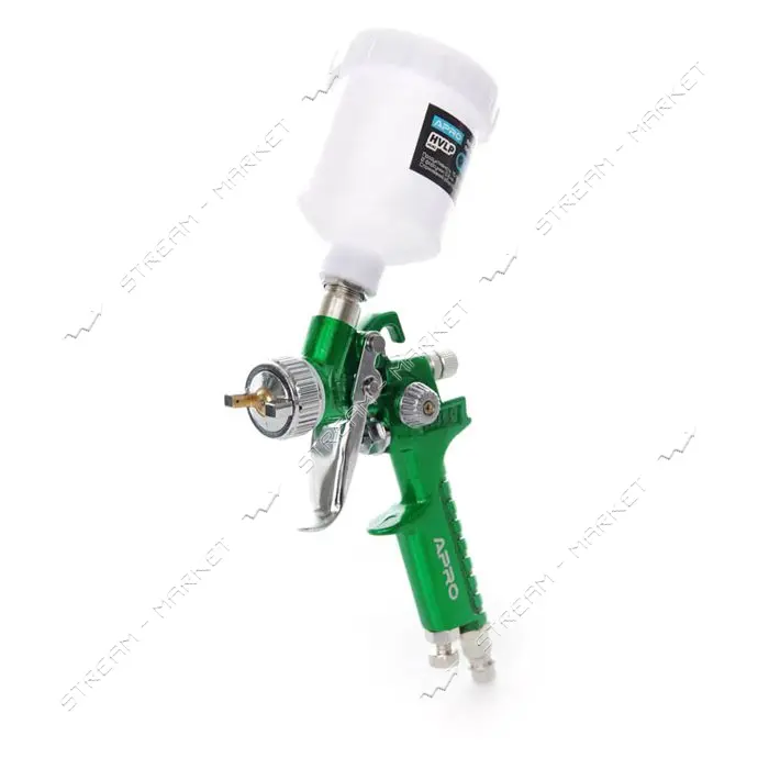 Краскораспылитель Apro 850030 HVLP-mini 0.8мм в/б пластик 100мл                                     