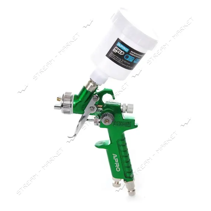 Краскораспылитель Apro 850030 HVLP-mini 0.8мм в/б пластик 100мл                                     