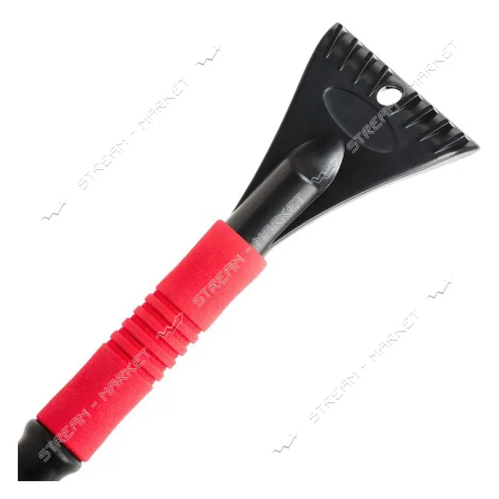 Щетка со скребком Intertool AT-0116 61см