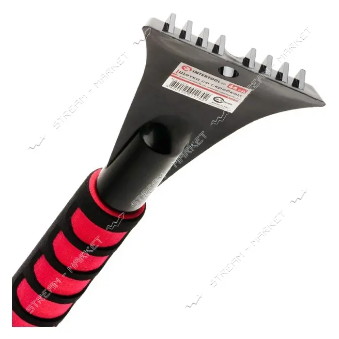 Щетка со скребком Intertool AT-0117 66см                                                            