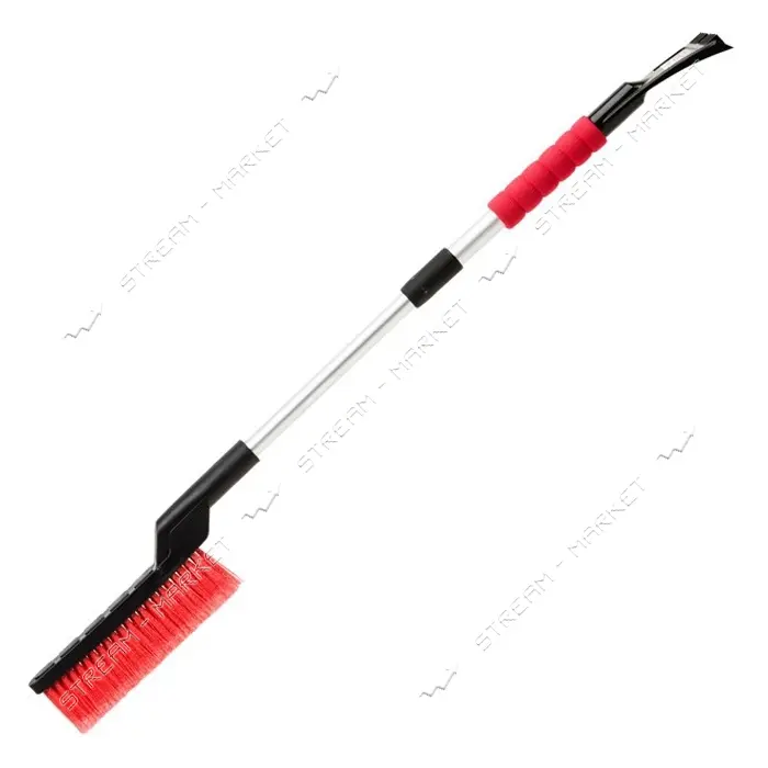 Щетка со скребком Intertool AT-0118 телескопическая 68-86см