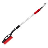 Щетка со скребком Intertool AT-0119 телескопическая 99-139см