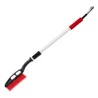 Щітка зі скребком Intertool AT-0119 телескопічна 99-139см