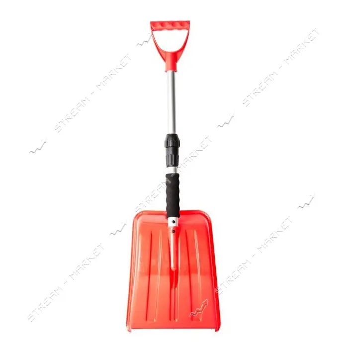 Лопата для снега Intertool AT-0132 автомобильная телескопическая 68-87см                            