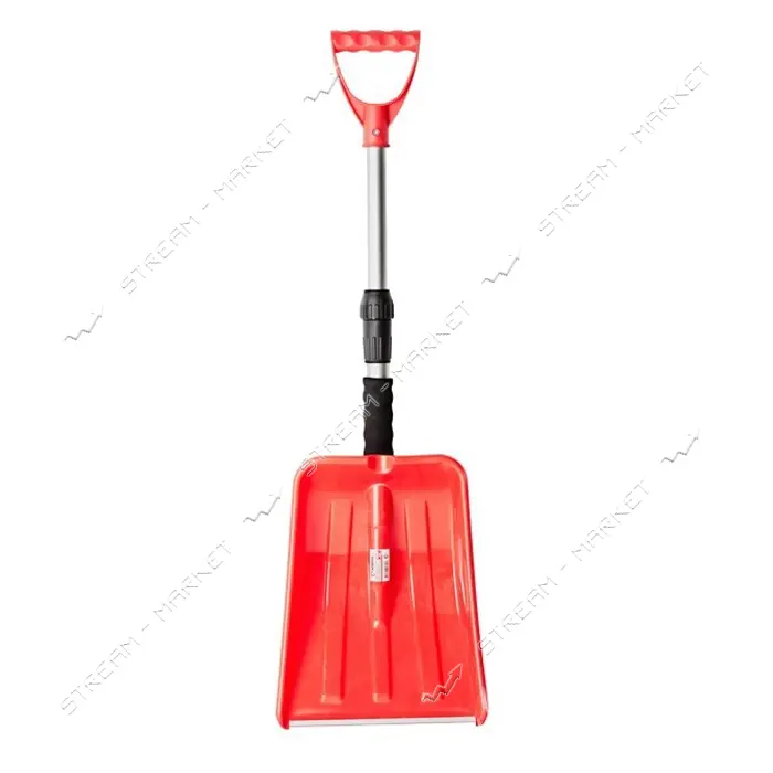 Лопата для снега Intertool AT-0132 автомобильная телескопическая 68-87см                            