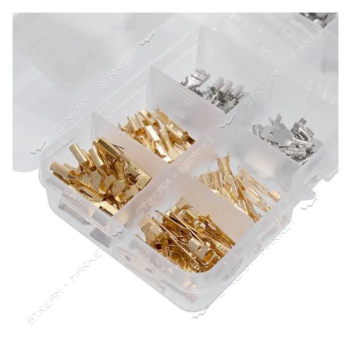 Коннекторы обжимные Intertool TC-9005 150шт для автомобильной электропроводки                       