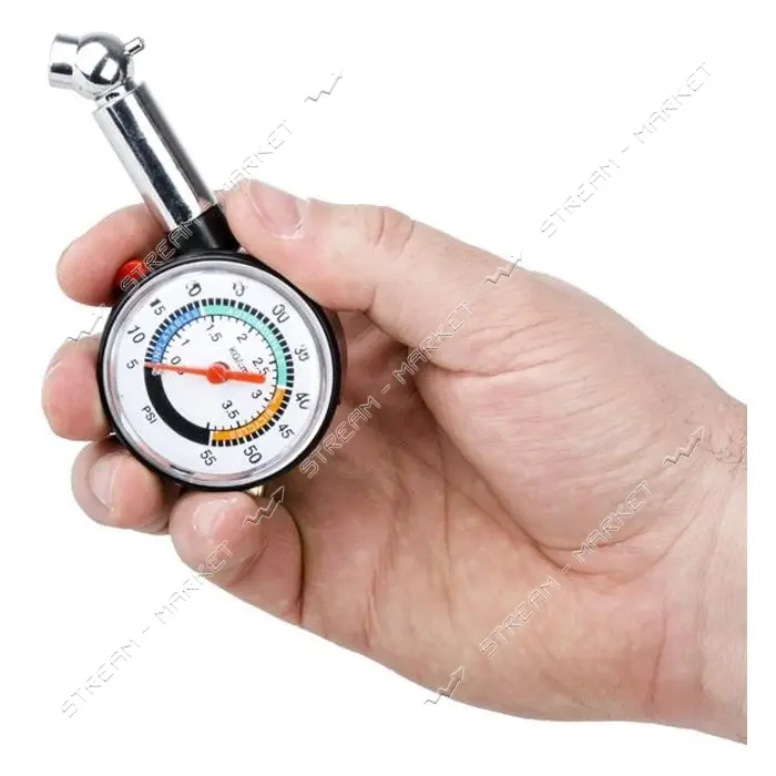 Измеритель давления в шинах Intertool AT-1003 стрелочный                                            