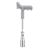Ключ свечной Т-образный с шарниром Intertool HT-1722 21х250мм