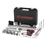 Набор инструментов Intertool ET-8111 1/2" 1/4" 111шт                                                