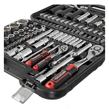 Набор инструментов Intertool ET-8111 1/2" 1/4" 111шт                                                