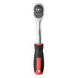 Рукоятка с трещоточной головкой Intertool ET-8002 с храповым механизмом 72 зуба 3/8" Cr-v