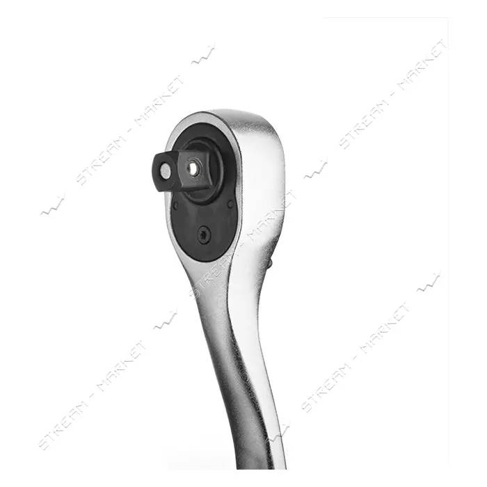 Рукоятка с трещоточной головкой Intertool ET-8003 с храповым механизмом 72 зуба 1/2" Cr-v