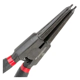 Щипцы для снятия и установки стопорных колец Intertool HT-7018 180мм прямые на разжиме
