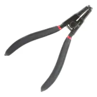 Щипцы для снятия и установки стопорных колец Intertool HT-7019 180мм изогнутые на разжиме           