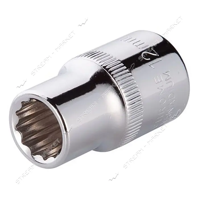 Головка Intertool ET-0212 12гр 1/2" 12мм