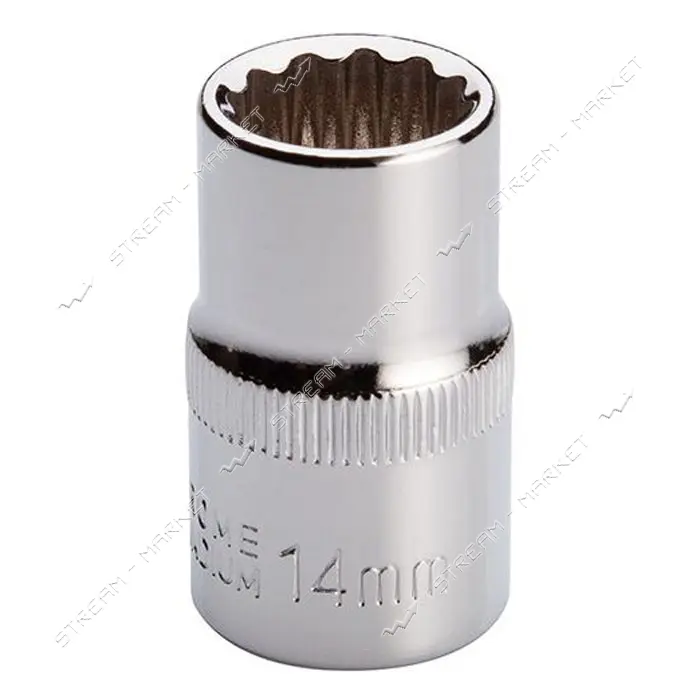 Головка Intertool ET-0214 12гр 1/2" 14мм                                                            