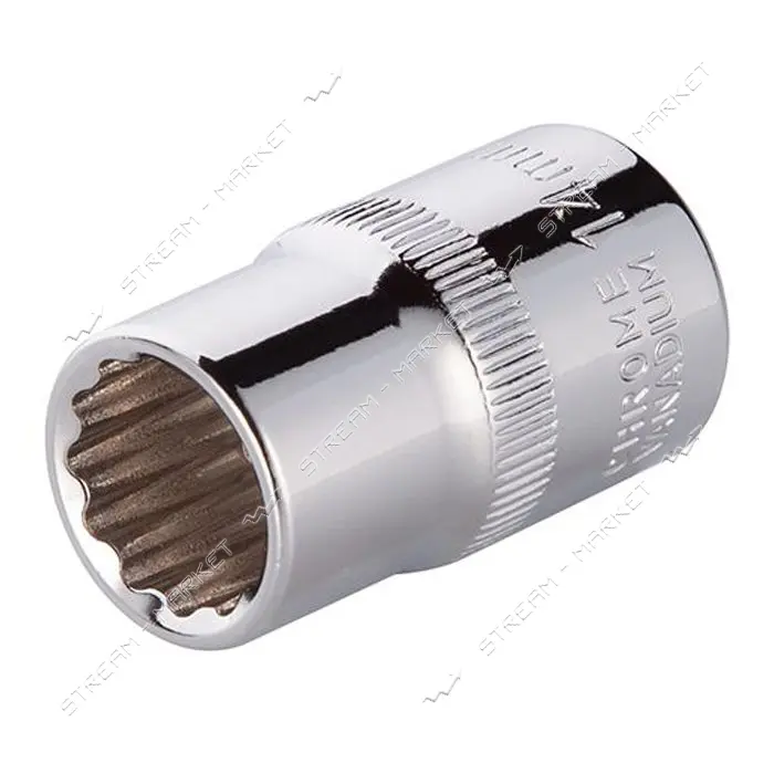Головка Intertool ET-0214 12гр 1/2" 14мм                                                            