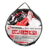 Пусковые провода Intertool AT-3042 300А до -40С 3м с чехлом                                         