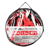 Пусковые провода Intertool AT-3044 400А до -40С 3.5м с чехлом