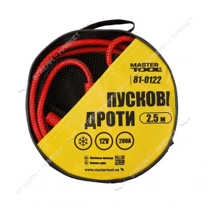 Провода пусковые Mastertool 81-0122 200А 2.5м