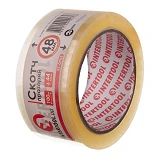 Скотч Intertool KT-0903 52мкм 48мм 100м прозрачный                                                  