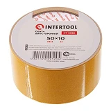 Скотч двухсторонний Intertool KT-0952 на полипропиленовой основе 50мм 10м                           