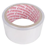 Скотч алюминиевый Intertool KT-0991 термостойкий 50мм 10м                                           