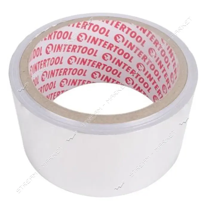 Скотч алюминиевый Intertool KT-0991 термостойкий 50мм 10м                                           