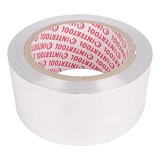 Скотч алюминиевый Intertool KT-0992 термостойкий 50мм 25м                                           