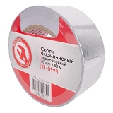 Скотч алюминиевый Intertool KT-0993 термостойкий 50мм 50м