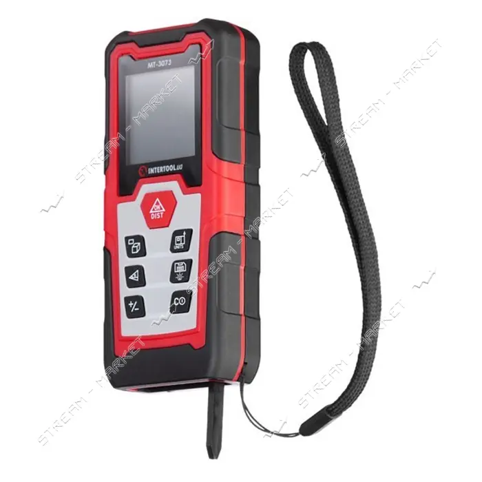 Дальномер лазерный Intertool MT-3073 откидная ножка 30м