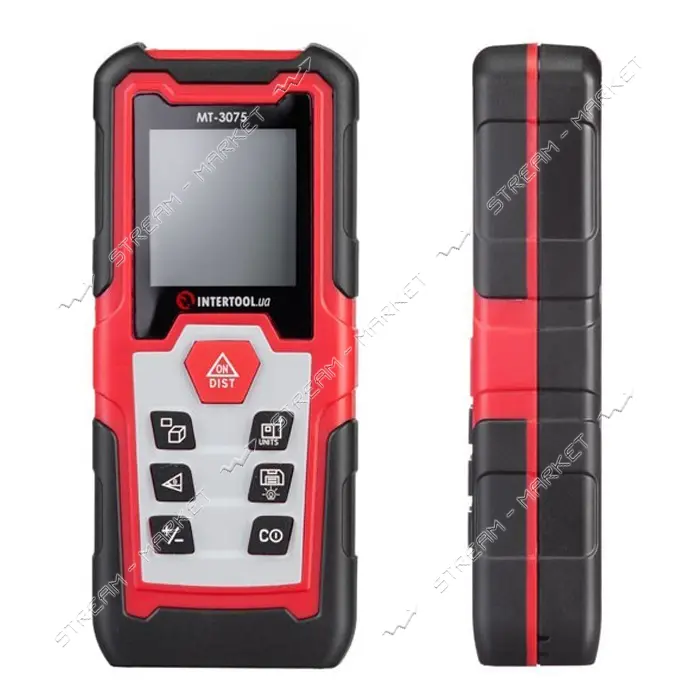 Дальномер лазерный Intertool MT-3075 откидная ножка 50м