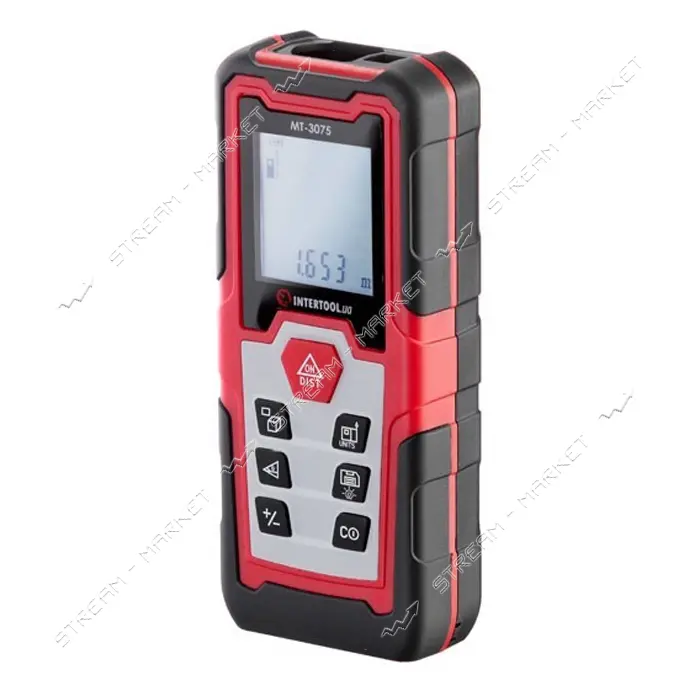 Дальномер лазерный Intertool MT-3075 откидная ножка 50м