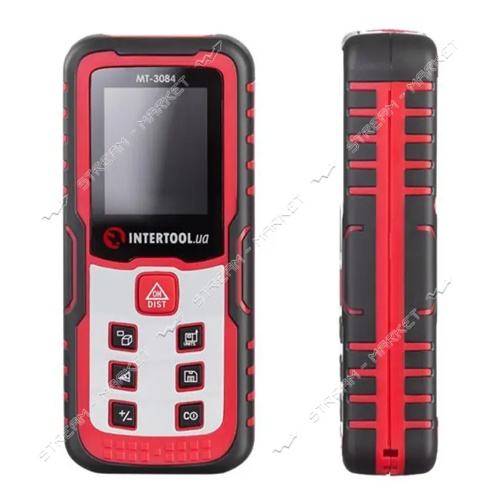 Дальномер лазерный Intertool MT-3086 цветной дисплей 60м                                            