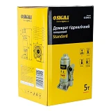 Домкрат Sigma Standart 6106051 гидравлический бутылочный 5т 185-355мм                               