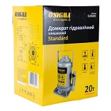 Домкрат Sigma Standart 6106201 гидравлический бутылочный 20т 235-445мм