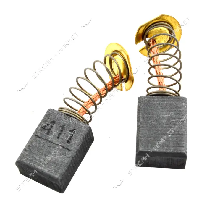 Угольные щетки Makita CB411 6х9х12 пружинные пятак
