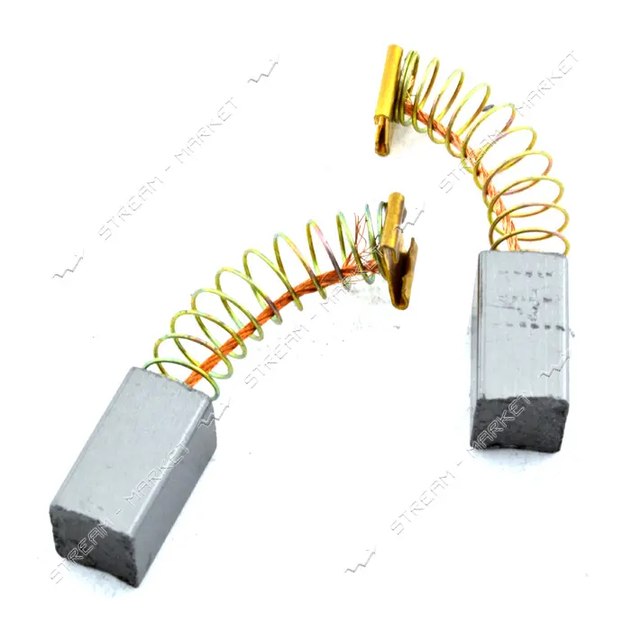 Угольные щетки Hitachi H24 6.5x7.5x12 пружинные коннектор мама                                      