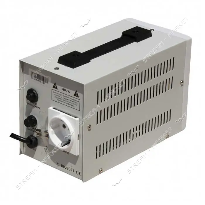 Стабилизатор напряжения Luxeon релейный тип AVR-500  белый                                          